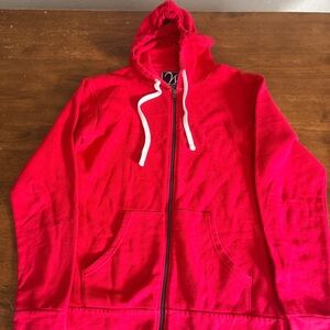 Ethan Williams Vibrant Red Hoodie Jacket
